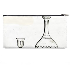 Wine Glass And Decanter Pencil Case from ArtsNow.com Back