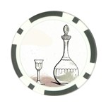 Wine Glass And Decanter Poker Chip Card Guard (10 pack)