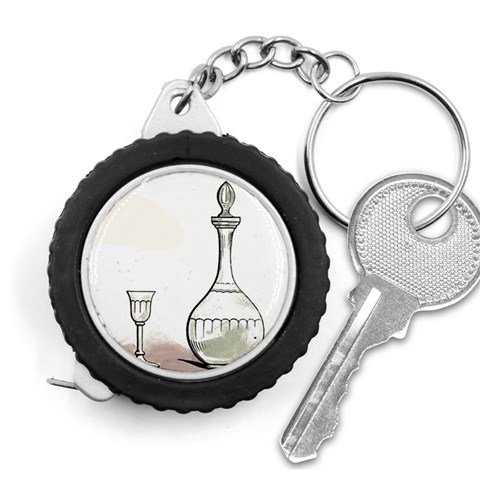 Wine Glass And Decanter Measuring Tape from ArtsNow.com Front