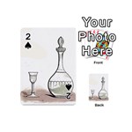Wine Glass And Decanter Playing Cards 54 Designs (Mini)