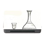 Wine Glass And Decanter Memory Card Reader with CF