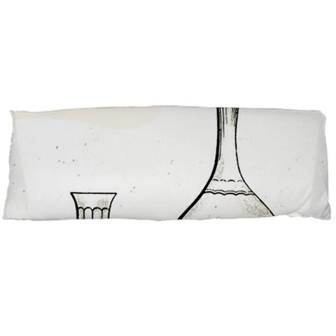 Wine Glass And Decanter Body Pillow Case (Dakimakura) from ArtsNow.com Body Pillow Case
