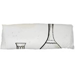 Wine Glass And Decanter Body Pillow Case (Dakimakura)