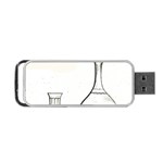 Wine Glass And Decanter Portable USB Flash (Two Sides)