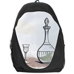 Wine Glass And Decanter Backpack Bag