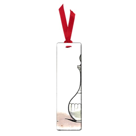 Wine Glass And Decanter Small Book Marks from ArtsNow.com Front