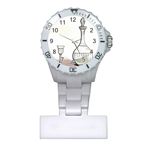 Wine Glass And Decanter Plastic Nurses Watch from ArtsNow.com Front