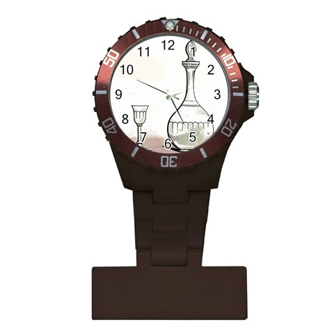 Wine Glass And Decanter Plastic Nurses Watch from ArtsNow.com Front