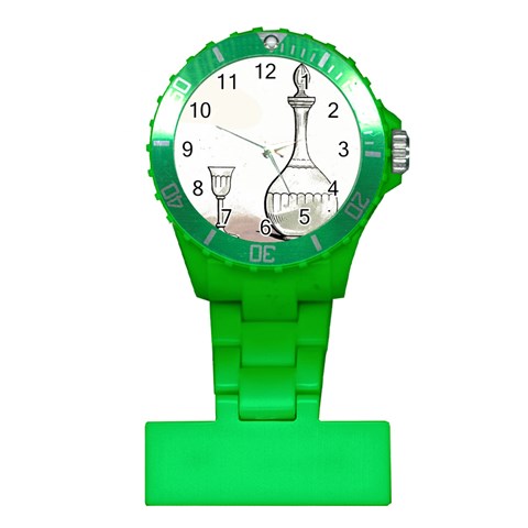 Wine Glass And Decanter Plastic Nurses Watch from ArtsNow.com Front