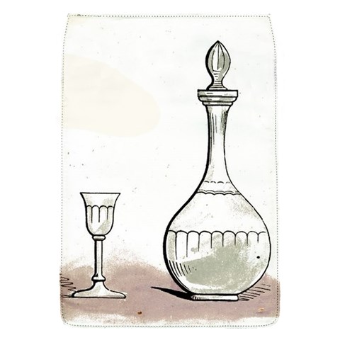 Wine Glass And Decanter Removable Flap Cover (S) from ArtsNow.com Front