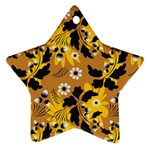 Folk flowers art pattern  Ornament (Star)