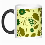 Folk flowers art pattern Floral  Morph Mugs