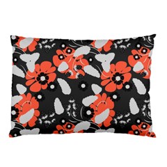 Folk flowers art pattern Floral   Pillow Case (Two Sides) from ArtsNow.com Front