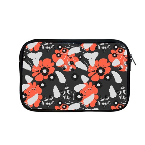 Folk flowers art pattern Floral   Apple MacBook Pro 13  Zipper Case from ArtsNow.com Front