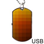 Zappwaits - Color Gradient Dog Tag USB Flash (One Side)