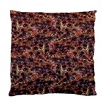 Warm Abstract Surface Print Standard Cushion Case (Two Sides)