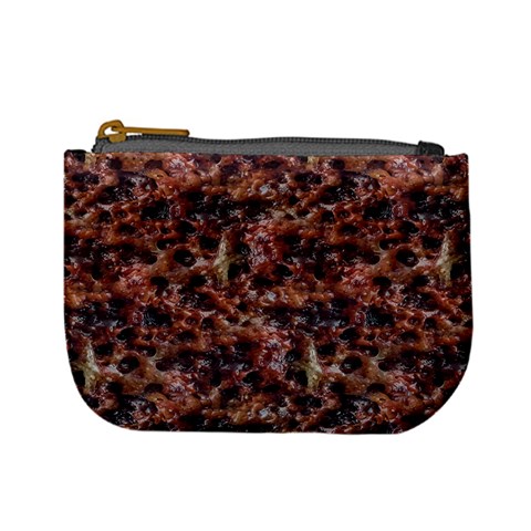 Warm Abstract Surface Print Mini Coin Purse from ArtsNow.com Front
