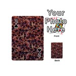 Warm Abstract Surface Print Playing Cards 54 Designs (Mini)