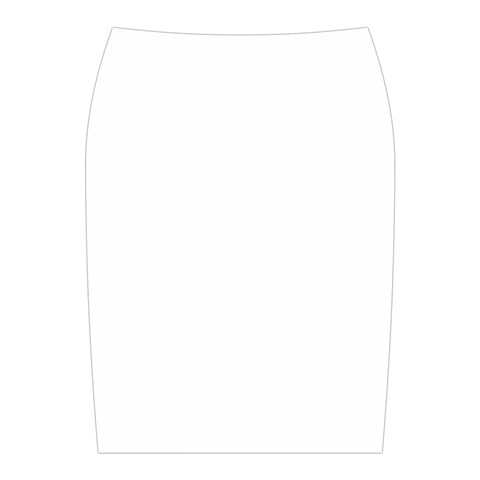 Untitled Design Midi Wrap Pencil Skirt from ArtsNow.com Back