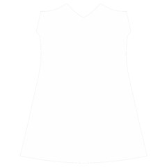 Untitled Design Ruffle Detail Chiffon Dress from ArtsNow.com Front