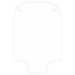 Untitled Design Luggage Cover (Large) from ArtsNow.com Back