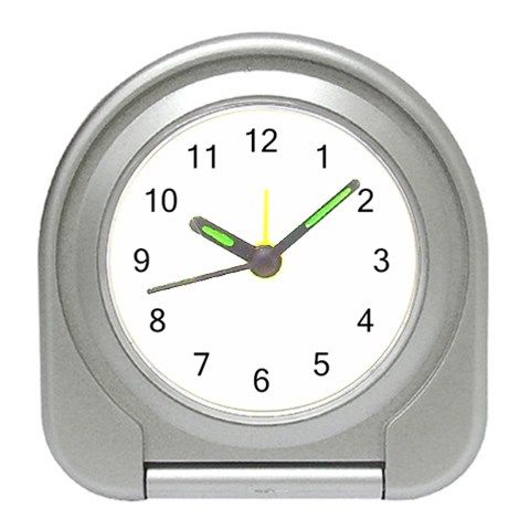 Untitled Design Travel Alarm Clock from ArtsNow.com Front