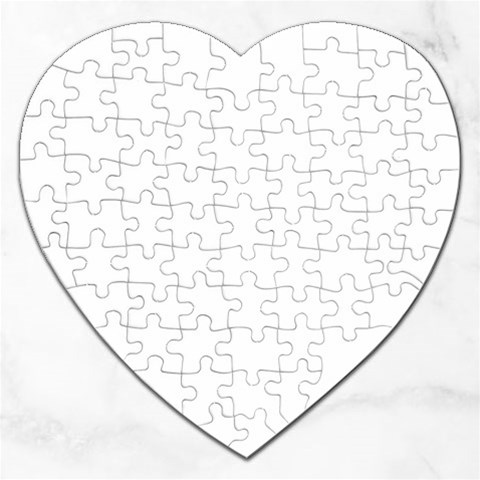 Untitled Design Jigsaw Puzzle (Heart) from ArtsNow.com Front