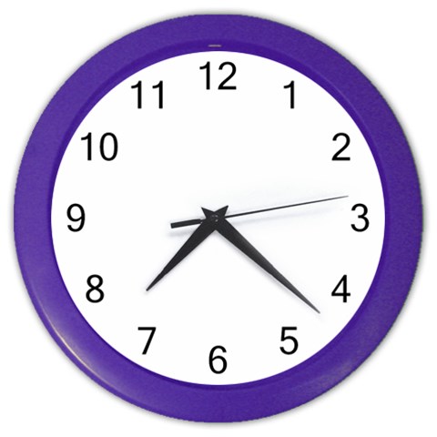 Untitled Design Color Wall Clock from ArtsNow.com Front