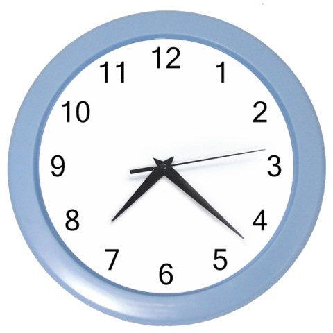 Untitled Design Color Wall Clock from ArtsNow.com Front