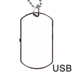 Untitled Design Dog Tag USB Flash (Two Sides) from ArtsNow.com Back