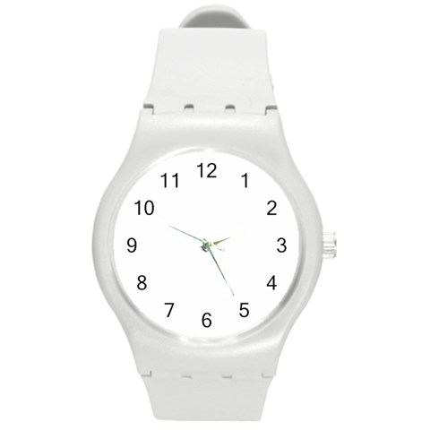 Untitled Design Round Plastic Sport Watch (M) from ArtsNow.com Front