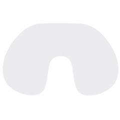 Untitled Design Travel Neck Pillow from ArtsNow.com Back