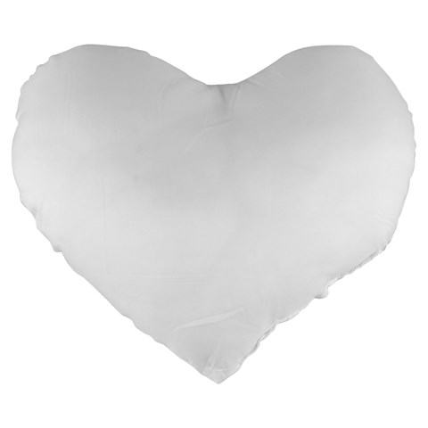 Untitled Design Large 19  Premium Flano Heart Shape Cushions from ArtsNow.com Front