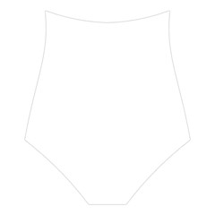 Untitled Design Halter Swimsuit from ArtsNow.com Back