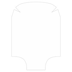 Untitled Design Luggage Cover (Medium) from ArtsNow.com Back