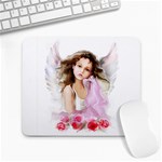 Angel Girl Large Mousepad