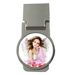 Angel Girl Money Clip (Round)