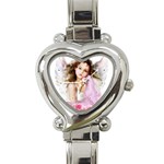 Angel Girl Heart Italian Charm Watch