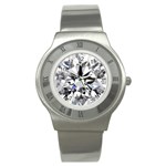 The Round Brilliant Stainless Steel Watch