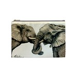 Two Elephants  Cosmetic Bag (Medium)