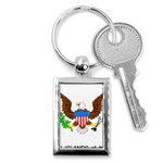 E8cftciweaqngbg Key Chain (Rectangle)