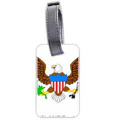 E8cftciweaqngbg Luggage Tag (two sides) from ArtsNow.com Back