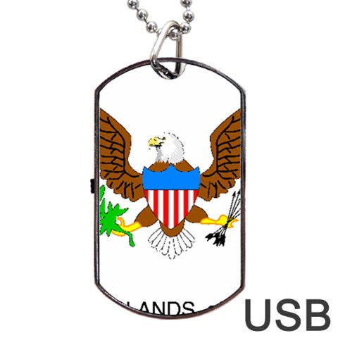 E8cftciweaqngbg Dog Tag USB Flash (Two Sides) from ArtsNow.com Front