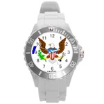 E8cftciweaqngbg Round Plastic Sport Watch (L)
