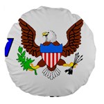 E8cftciweaqngbg Large 18  Premium Round Cushions