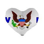 E8cftciweaqngbg Standard 16  Premium Flano Heart Shape Cushions