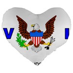 E8cftciweaqngbg Large 19  Premium Flano Heart Shape Cushions