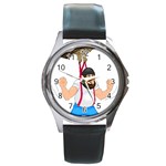 E8epcq3x0achi-l Round Metal Watch