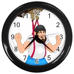 E8epcq3x0achi-l Wall Clock (Black)