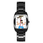E8epcq3x0achi-l Stainless Steel Barrel Watch